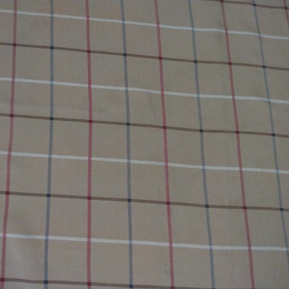❤️RARE VINTAGE BURBERRYS NOVA CHECK Window Pane Silk Scarf Italy - Picture 5 of 12